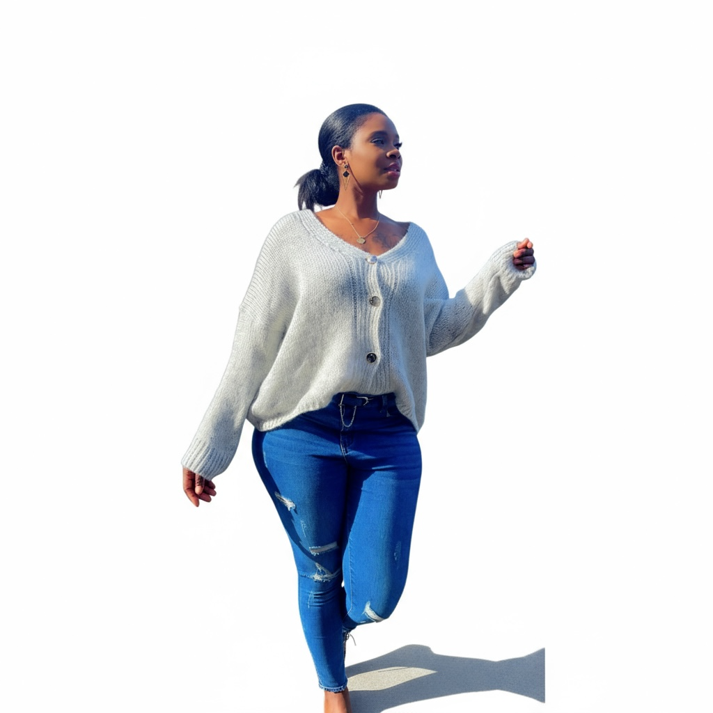 Gilet Oversize Doux