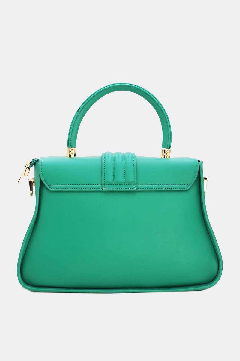 👜 Sac à main noir élégant – Fermoir doré