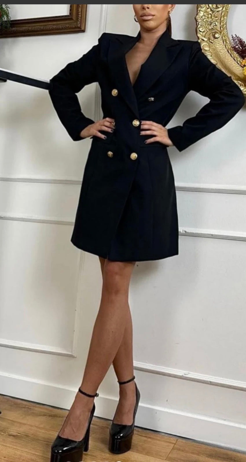 Robe Blazer Double Boutonnage (plusieurs coloris)