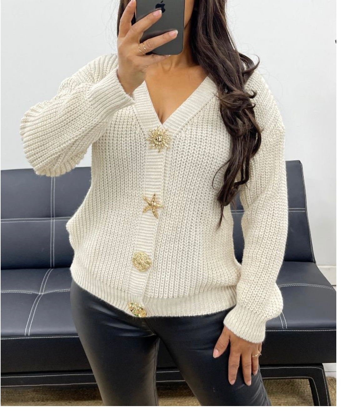 GILET A BOUTONS